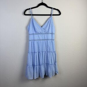 Altar'd State Light Blue Mini Dress